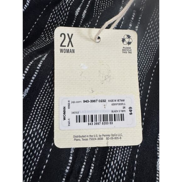 NWT a.n.a. Linen Blend Shorts Women Plus Size 2X High Waist Tie Beach Boho #5758 - Picture 7 of 14